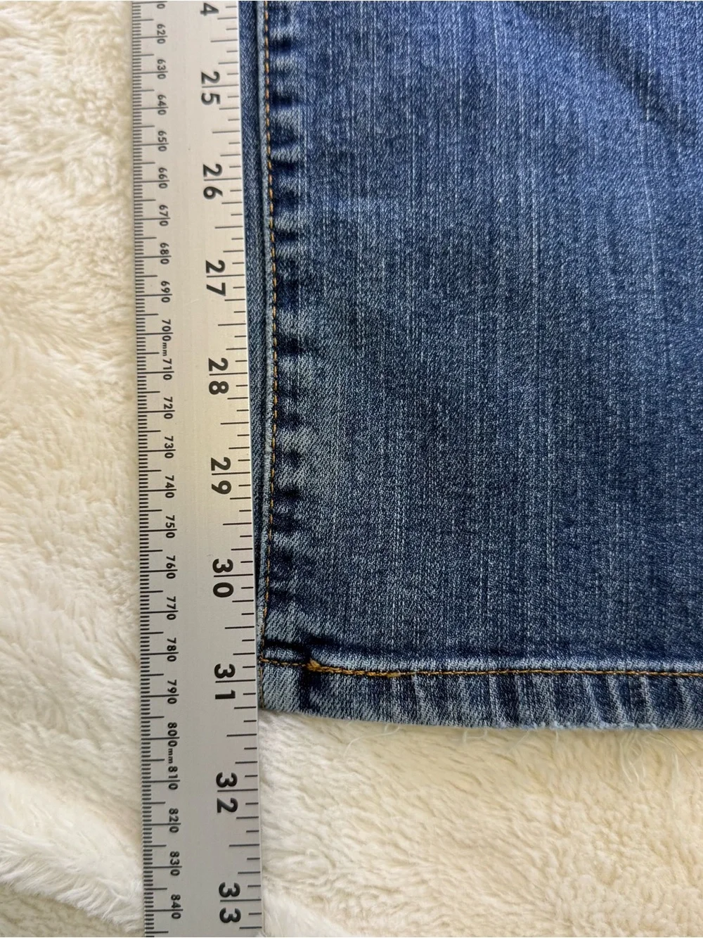 Levi’s 505 Straight Jeans Women’s Size 31 Blue Denim Classic Straight Leg